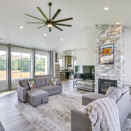 Spacious Idaho Home On Scenic Cub River! Preston ภายนอก รูปภาพ