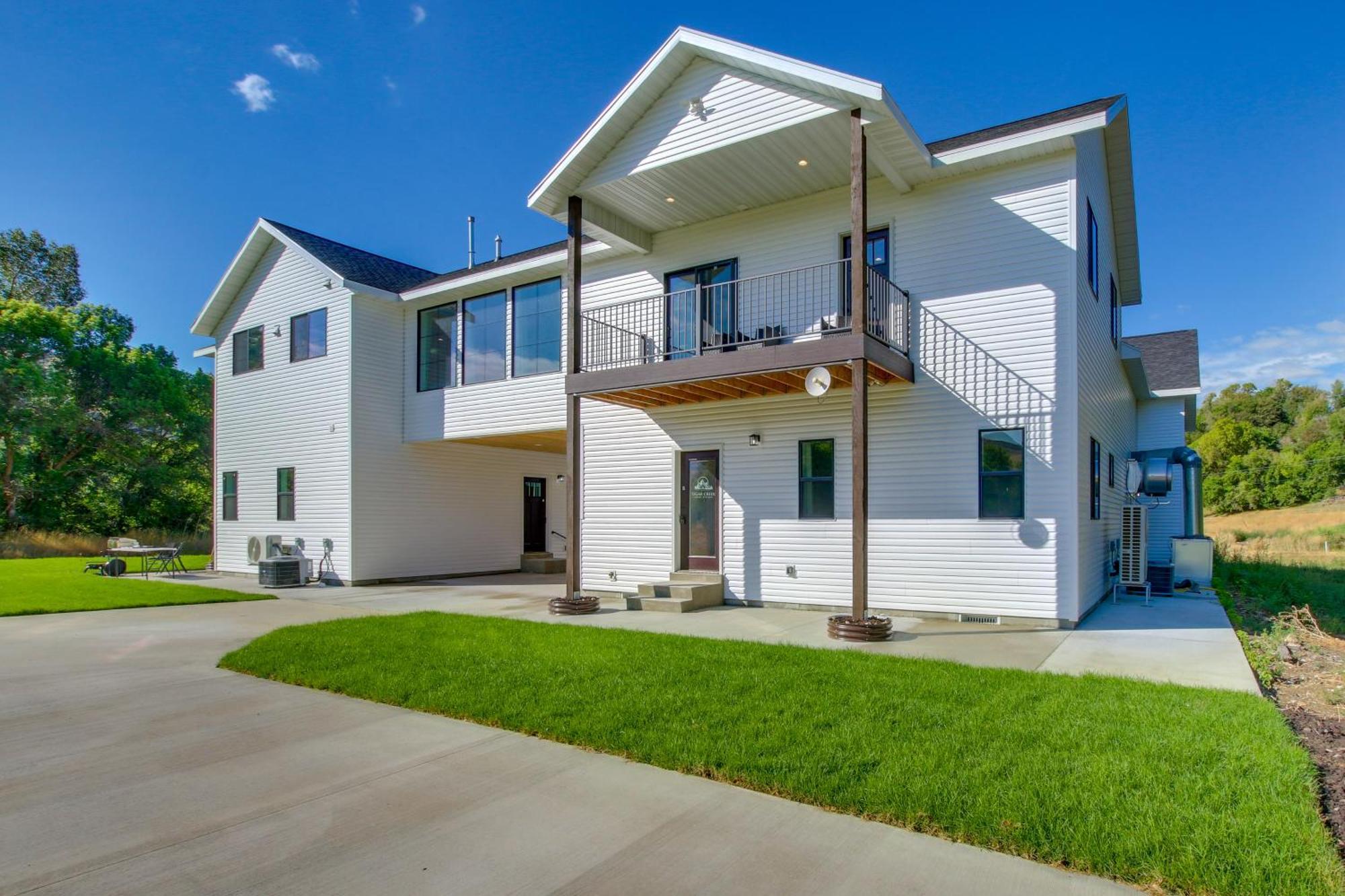 Spacious Idaho Home On Scenic Cub River! Preston ภายนอก รูปภาพ
