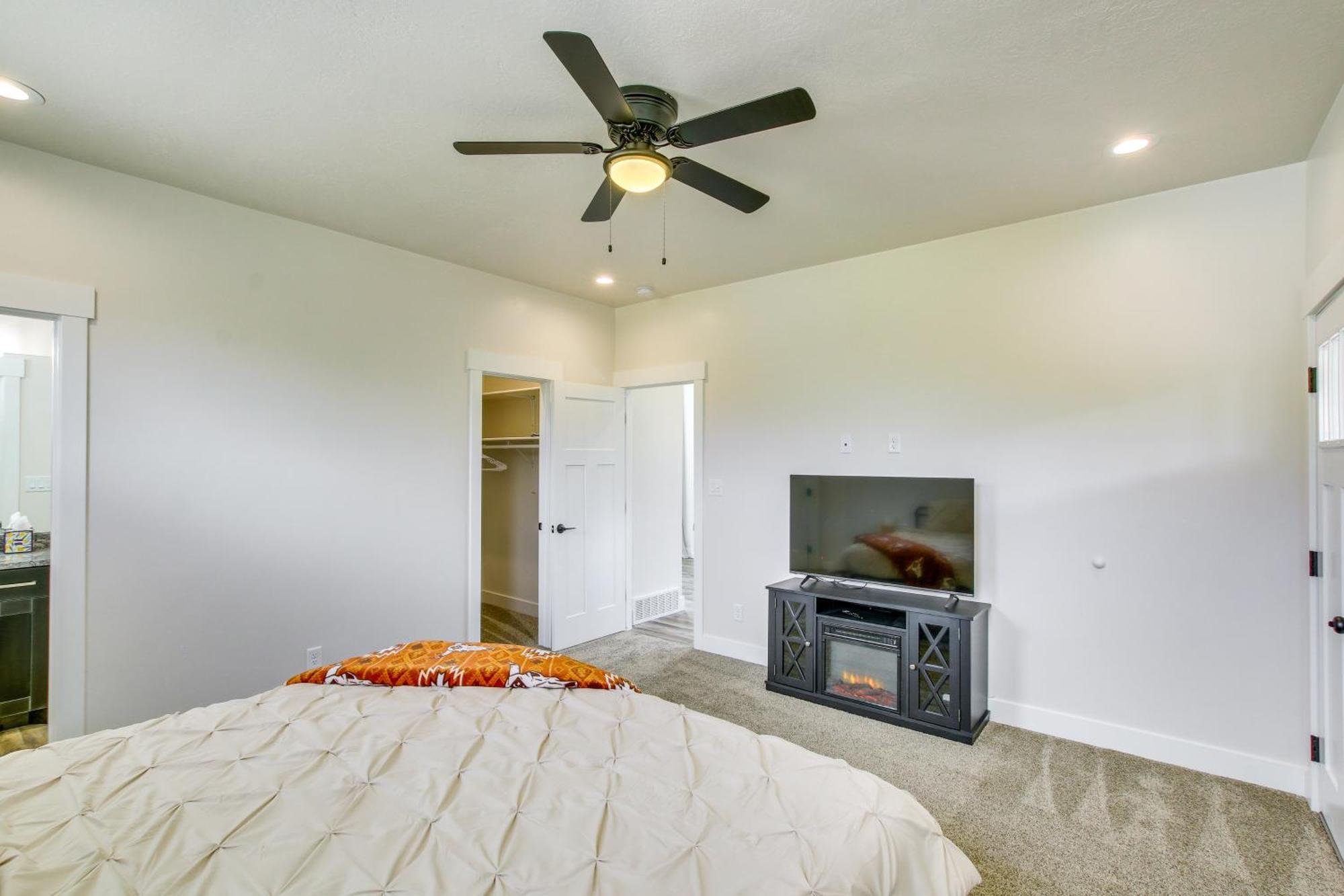 Spacious Idaho Home On Scenic Cub River! Preston ภายนอก รูปภาพ
